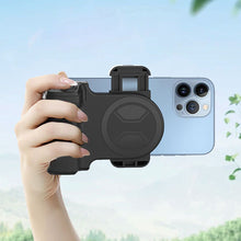 Load image into Gallery viewer, Smartphone Selfie Handle Phone Camera Snap Grip with Detachable Shutter Remote for iPhone 16/15/14 Vlog Video Shoot Accessory
