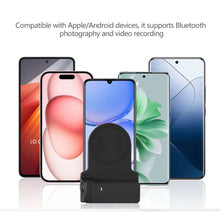 Load image into Gallery viewer, Smartphone Selfie Handle Phone Camera Snap Grip with Detachable Shutter Remote for iPhone 16/15/14 Vlog Video Shoot Accessory
