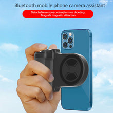 Load image into Gallery viewer, Smartphone Selfie Handle Phone Camera Snap Grip with Detachable Shutter Remote for iPhone 16/15/14 Vlog Video Shoot Accessory
