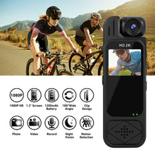 Load image into Gallery viewer, HD 1080P Mini Camera Portable Digital Video Recorder Worn Small Body Cam Infrared Night Vision Sports DV Camcorders

