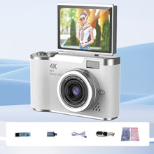 Load image into Gallery viewer, 4K CCD 8X Digital Zoom Digital Camera for Student Digital Photography Camera 2.4inch 180 Flip Screen Selfile Camera
