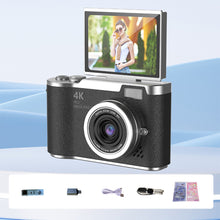 Load image into Gallery viewer, 4K CCD 8X Digital Zoom Digital Camera for Student Digital Photography Camera 2.4inch 180 Flip Screen Selfile Camera
