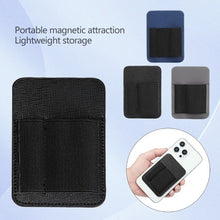 Load image into Gallery viewer, DAC Pocket Phone Audio Decoder Storage Bag Leather For Magsafe Magnetic Absorber Kit

