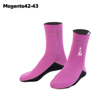 Load image into Gallery viewer, 1Pair Multifunctional Neoprene Mid-Calf Diving Socks Non-Slip And Warm Wading Socks Diving Equipment
