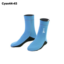 Load image into Gallery viewer, 1Pair Multifunctional Neoprene Mid-Calf Diving Socks Non-Slip And Warm Wading Socks Diving Equipment
