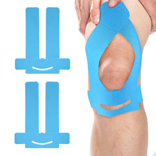 Load image into Gallery viewer, 5PCS Pre-Cut Sports Knee Muscle Patches With Adhesive Backing Elastic Compression Support Bandage For Marathon
