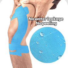 Load image into Gallery viewer, 5PCS Pre-Cut Sports Knee Muscle Patches With Adhesive Backing Elastic Compression Support Bandage For Marathon
