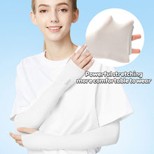 Load image into Gallery viewer, 1Pair Summer Ice Silk Sun Protection Arm Sleeves Lightweight And Breathable Outdoor Cycling Sports Sleeves
