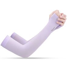 Load image into Gallery viewer, 1Pair Summer Ice Silk Sun Protection Arm Sleeves Lightweight And Breathable Outdoor Cycling Sports Sleeves
