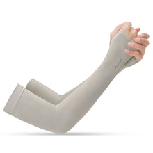 Load image into Gallery viewer, 1Pair Summer Ice Silk Sun Protection Arm Sleeves Lightweight And Breathable Outdoor Cycling Sports Sleeves
