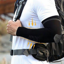 Load image into Gallery viewer, 1Pair Men's Summer Ice Silk Sun Protection Ice Sleeves Cool And Breathable Outdoor Sports Cycling Fishing Arm Protection Long Sleeves
