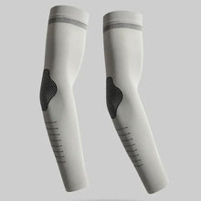 Load image into Gallery viewer, 1Pair Men's Summer Ice Silk Sun Protection Ice Sleeves Cool And Breathable Outdoor Sports Cycling Fishing Arm Protection Long Sleeves
