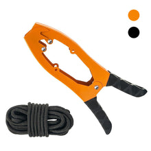Load image into Gallery viewer, Stainless Steel Boat Anchor Clip With Paracord Kayak Canoe Clamp For Fixed Self-Locking Tension Jaw Fishing Accessory
