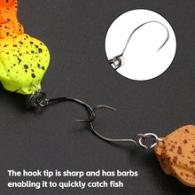 Load image into Gallery viewer, 1PC 2.9/4.2CM Lure Double-Section Micro Bait Stream Single Hook for Bass Topmouth Culter Tilapia

