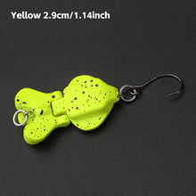 Load image into Gallery viewer, 1PC 2.9/4.2CM Lure Double-Section Micro Bait Stream Single Hook for Bass Topmouth Culter Tilapia
