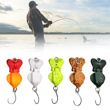 Load image into Gallery viewer, 1PC 2.9/4.2CM Lure Double-Section Micro Bait Stream Single Hook for Bass Topmouth Culter Tilapia
