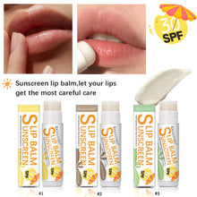 Load image into Gallery viewer, Summer Outdoor Suncreen Lip Balm Moisturizing Anti Cracking Measures Lipstick Portable Skincare Cosmetics Makeup Balm

