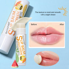 Load image into Gallery viewer, Summer Outdoor Suncreen Lip Balm Moisturizing Anti Cracking Measures Lipstick Portable Skincare Cosmetics Makeup Balm
