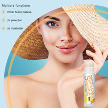 Load image into Gallery viewer, Summer Outdoor Suncreen Lip Balm Moisturizing Anti Cracking Measures Lipstick Portable Skincare Cosmetics Makeup Balm
