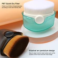 Load image into Gallery viewer, Portable Liquid Foundation Brush Facial Mask Brush Soft Hair Facial Brush Travel Makeup Brush Seamless Foundation Make-up Tools
