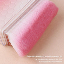 Load image into Gallery viewer, Portable Wave Beautifying Black Brush Foundation Make-up Brush Soft Hair Powder Blusher Brush Bevel Foundation Make-up Brush
