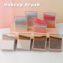 Load image into Gallery viewer, Portable Wave Beautifying Black Brush Foundation Make-up Brush Soft Hair Powder Blusher Brush Bevel Foundation Make-up Brush

