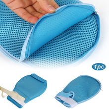 Load image into Gallery viewer, Soft Hand Restraint Gloves for Elderly Patients Bed Rest Restraint Fixed Gloves Breathable Restraint Straps for Patient Use

