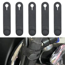 Load image into Gallery viewer, 5Pcs Universal 5cm Motorcycle Cable Ties For Securing Cable Ties Wiring Harness Rubber Bands Moto Electric Vehicle Accessories
