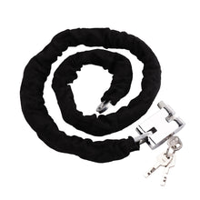 Load image into Gallery viewer, Motorcycle Bike Lock Heavy-duty Chain Lock Heavy Duty 1.2m Bike Bicycle Security Padlock with 3 keys
