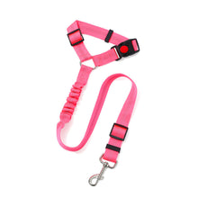 Load image into Gallery viewer, Anti Shock Travel Car Pet Dog Seat Belt Vehicle Pet Safety Adjustable Seat Belt Attachment Harnesses Lead Restraint Strap
