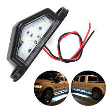 Load image into Gallery viewer, 12V Car Truck LED License Number Plate Light Lamp Trailer Rear Tail Light White LED Number Plate Lamp
