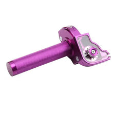 Load image into Gallery viewer, 22mm Universal Motorcycle Moped Scooter Bike CNC Adjustable Throttle Twist Grips Handlebars For Moped Scooter Bike M10*1.5
