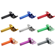 Load image into Gallery viewer, 22mm Universal Motorcycle Moped Scooter Bike CNC Adjustable Throttle Twist Grips Handlebars For Moped Scooter Bike M10*1.5
