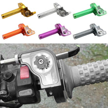 Load image into Gallery viewer, 22mm Universal Motorcycle Moped Scooter Bike CNC Adjustable Throttle Twist Grips Handlebars For Moped Scooter Bike M10*1.5
