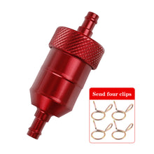 Load image into Gallery viewer, Motorcycle Oil and Gas Fuel Filter Aluminum Gasoline Cleaner Reusable Cleanable Fuel Filter For Motocross ATV Quad
