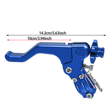 Load image into Gallery viewer, 7/8" 22mm Motorcycle Short Stunt Clutch Lever For Suzuki RM85 RM125 RM250 RMZ250 RMZ450 RMX250R RMX250S DRZ400R DRZ400S DR250R
