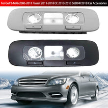 Load image into Gallery viewer, Car Interior Rear Reading Lamp Dome Light with Switch for Golf 6 MK6 2006-2011 Passat 2011-2018 CC 2010-2013 56D947291B Accessories
