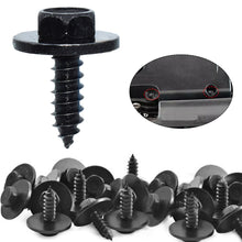 Load image into Gallery viewer, 20Pcs Car Auto Fastener Clips Screw Bolt Retainer Fender Liner Under Cover Screw Push Pin Clips For BMW
