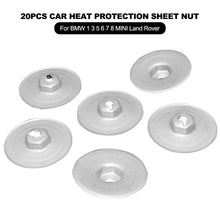 Load image into Gallery viewer, 20Pcs Car Heat Protection Sheet Nut Transmission Trunk Bottom Plate Nut For BMW 1 3 5 6 7 8 MINI Land Rover
