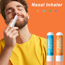Load image into Gallery viewer, Nasal Inhaler Mint Nasal Essential Oil Menthol Inhaler Relieve Rhinitis Fatigue Artifact Refreshing Mint Aromatherapy Spray
