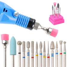 Load image into Gallery viewer, 14pcs/set Nail Drill Machine Bit Nail Gel Removal Polishing Tools Pedicure Manicure Rotary Grinding Buffer Polisher
