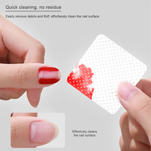 Load image into Gallery viewer, 200pcs/Pack Lint-free Nail Polish Remover Non-Woven Cotton Wipes Paper Cleaner Paper Pad Nails Polish Art Cleaning Manicure Tools

