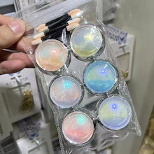 Load image into Gallery viewer, 6pcs Shimmering Aurora Nail Powder Mirror Glitter Nail Art Chameleon Gel Polish Manicure Polish Powder
