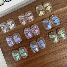 Load image into Gallery viewer, 9-Color Magic Mirror Painting Nail Polish Patting Glue Smudge Canned High Saturation Popular Semi-Solid Nail Polish Glue Nail
