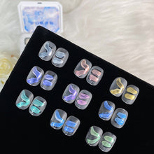 Load image into Gallery viewer, 9-Color Magic Mirror Painting Nail Polish Patting Glue Smudge Canned High Saturation Popular Semi-Solid Nail Polish Glue Nail
