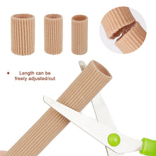 Load image into Gallery viewer, Fiber Gel Toe Separator Toe Cover Hallux Valgus Bunion Corrector Bandage Callus Protector Anti Abrasion Pain Relief Foot Care Finger Protection
