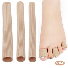 Load image into Gallery viewer, Fiber Gel Toe Separator Toe Cover Hallux Valgus Bunion Corrector Bandage Callus Protector Anti Abrasion Pain Relief Foot Care Finger Protection
