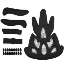 Load image into Gallery viewer, Universal Motorcycle Helmet Padding Kits Sealed Sponge Replacement Bicycle Cycling Foam Pads Set Bike Helmet Accessories
