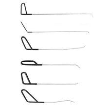 Load image into Gallery viewer, 6Pcs Stainless Steel Car Dent Hook Rods Paintless Dent Repair Hail Remover Hooks Rods Kits Auto Body Dents Hands Tools
