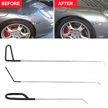 Load image into Gallery viewer, 6Pcs Stainless Steel Car Dent Hook Rods Paintless Dent Repair Hail Remover Hooks Rods Kits Auto Body Dents Hands Tools
